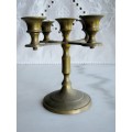 Brass Candlestick - holds 5 candles