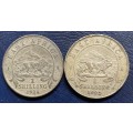 East Africa 1922 + 1924 Shilling