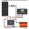 Mono Solar power kit  ( 550WATTS PANEL,3000watts pure INVERTER,200AMP GEL  BATTERY