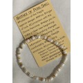Shell Bracelet - Natural and Glass beads