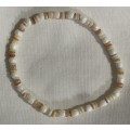 Shell Bracelet - Natural and Glass beads