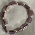 Shell Bracelet - Lilac stain