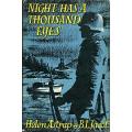 ASTRUP, Helen & JACOT, B.L.- Night has a Thousand Eyes - (Hardcover in Wrapper about World War II)