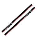 Black & Red (Non-Oem Parts) Racing Stripe Kit Set for Polo