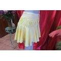 Chic and sexy buttercup, yellow mini skirt in 2 layers by `Woolworths` in size 32/8. As new!!