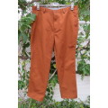 Brick brown men`s long casual pants by `Best Fashion` size 37. Pockets sides and back. Used once.