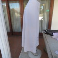 Embroidered cream 100% cotton paneled A-line skirt.Bandless size 36/12 by `Woolworths`. Ankle length
