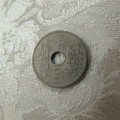 Egypt 10 milliemes coin 1917. Still in good condition.