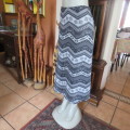 AMARA skirt from US. Expensive brand. Horizontal zig zag design Size 32 to 34 New condition