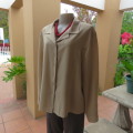 For those who are `CHOOZIE`, rich cream long sleeve top Button down front Size 44-20 As new