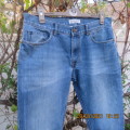 Men`s RE straight legged jeans size 38. Inside leg 84 cm. Durable polycotton denim fabric. Good cond