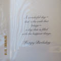 New happy birthday wishes card for granddaughter by PETAL from UK. High quality. 13cm x 19cm