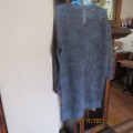Pretty grey lace knit long top for girl 11 to 12 yr old. By RT.Short button down opening on front.