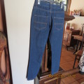 Skinny blue denim jeans for girl 9 to 10 years old in polycotton by NEW WAVE. New condition.