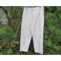 Men`s high quality DOW JONES and CO beige pants size 36. 100% cotton chino.Pleats on front.As new