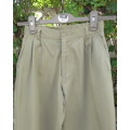 Boy`s 100% cotton moss green baggy pants for 9/10 yrs old by RADIO CLO.Company  U S .As new