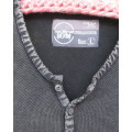 Amazing Jeans FRITZ Germany slip over long sleeve black top in TOM TOMPSON denim.Size L.As new