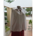 Amazing PAUL VIVALDI soft,silky,shiny long sleeve blouse size 38/14. Shirt collar. New condition.