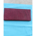Burgundy colour genuine buffalo leather wallet size 22 x10cm.Credit cards/cheque book space.New