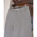 STONE HARBOUR taupe colour 100% cotton Men`s pants size 36/92.Side/back pockets. Very good cond.