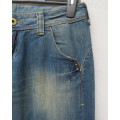 Men`s original REPLAY Italy straight legged jeans size 29.Waist 86cm.Hips100cm.Inner leg 77cm As new