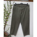 Men`s coffee colour Chino pants in pure cotton size 36.Inner leg 78cm.Flat front.Very good con.