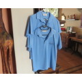 Blue short sleeve WESBANK LAERSKOOL sport shirts size 30 and 32. As new conditon.Buy 1 or both.