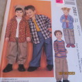 McCALL`S sewing pattern for kiddies jacket and pants for 2 to 4 yrs old. Good condition.