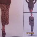 McCALL`S sewing pattern for skirt,top and jacket in sizes 32 to 42. As new condition 7871