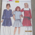 BUTTERICK sewing pattern for teens dress. Ages 7 to 14. Very good condition. 3042