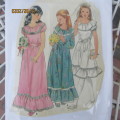 Butterick sewing pattern for girl`s communion and flower girl dress. 3118. Size 26 to 32. Good cond