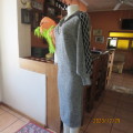 Go for effortless style. Wool/acrylic/cotton blend low calf  knitted dress. By FUJIKI size 34.As new