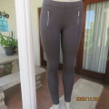 High quality grey stretch rayon/nylon blend pants by WOOLWORTHS size 32. Doll 34 tight.New condition