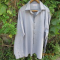 Men`s MARLBORO ORIGINAL vintage long sleeve cotton shirt size XXXL. Double collar. Still as new