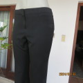 The ultimate in quality!. Perfect fit size 36 poly/viscose with some stretch black pants. WOOLWORTHS
