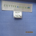 Men`s CUTTER & BUCK long sleeve 100% cotton dress shirt. From USA. Size XL. Brand new cond.