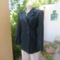 Perfect tailored dark teal long sleeve double breast jacket. By TRUWORTHS size 32/8 Fit my 34 doll!