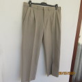 STERLING Outdoor wheat colour men`s pants in size 38. Pockets sides and back. Inner leg 71cm.As new