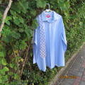 Best quality BEN GREEN blue check men`s 4XL shirt.Non iron from UK. Brand new cond.
