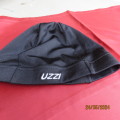 UZZI black lycra swim cap. Small size. Brand new.