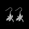 Delicate dragonfly 925 sterling silver earrings** SPECIAL WEEKEND LOW SHIPPING**