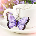Stunning butterfly  pendant and chain .. low crazy wed shipping special