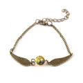 Harry Potter Snitch & Wings bracelet (LOW WEEKEND SHIPPING)