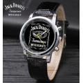 Jack Daniel's leather strap watch