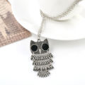 whimsical owl pendant and chain