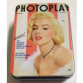 Collectible Tin Box - Marilyn Monroe/ Elvis or Audrey..Local stock