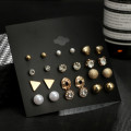 12 piece gold or silver earring set!!