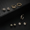 8 Piece ring  and earring set... Absolutely stunning!!