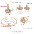 Crown design rose gold 4 piece set !!!.. LOWEST SHIPPING