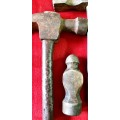 ANTIQUE HAMMER COLLECTION 5 X  ( 1800s to 1920s)